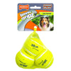 Nylabone Power Play Dog Tennis Ball Gripz (Medium, 3 count)