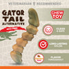 Nylabone Power Chew Gator Tail Alternative Chew Toy for Dogs (Large/Giant - Up to 50 lbs)