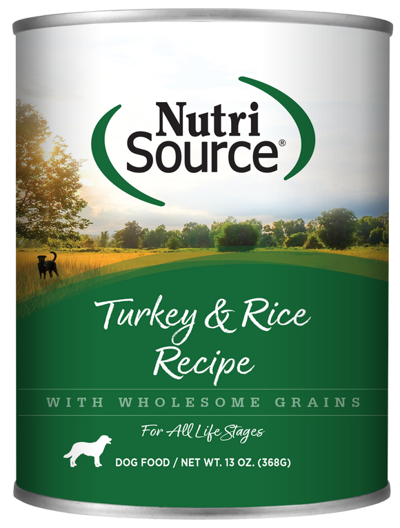 NutriSource® Turkey & Rice Recipe Healthy Wet Dog Food