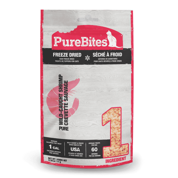 PureBites Shrimp Freeze Dried Cat Treats (.8 oz.)