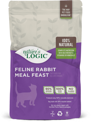 Nature’s Logic Feline Rabbit Meal Feast Dry Cat Food