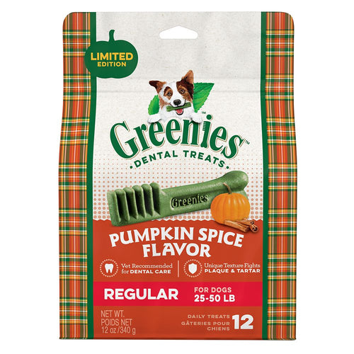GREENIES™ Pumpkin Spice Flavor Large Size Dog Dental Treats