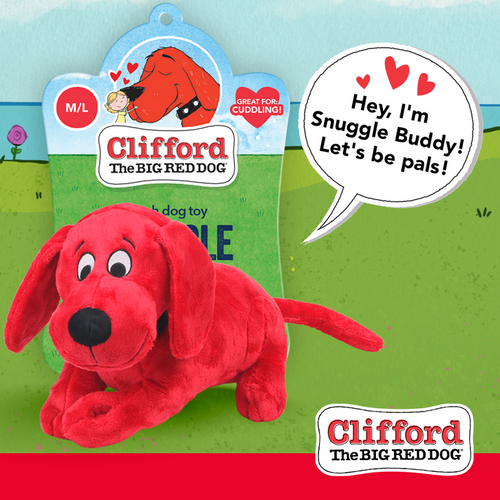 Clifford Snuggle Buddy 14 Plush Dog Toy North Brunswick NJ Katies Pet Depot