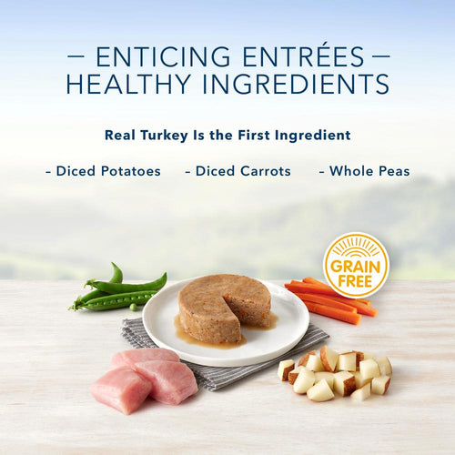 Blue Buffalo Blue Delights Small Breed Roasted Turkey Pate Dog Food Cup