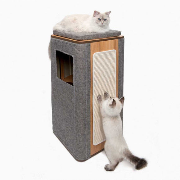 Catit Vesper Cubo Tower – Stone