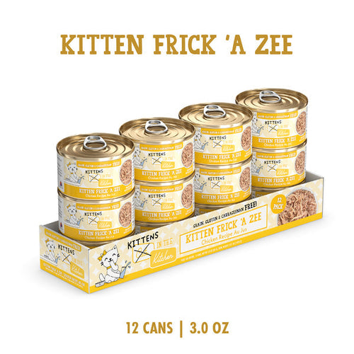 Weruva Cats in the Kitchen Kitten Frick 'A Zee Chicken Recipe Au Jus Cat Wet Food (3.0 Oz - Single)