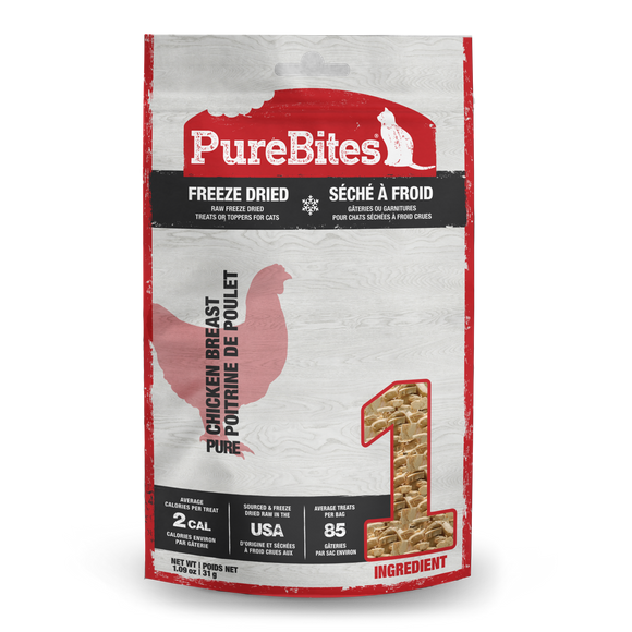 PureBites Freeze Dried Chicken Breast Cat Treats