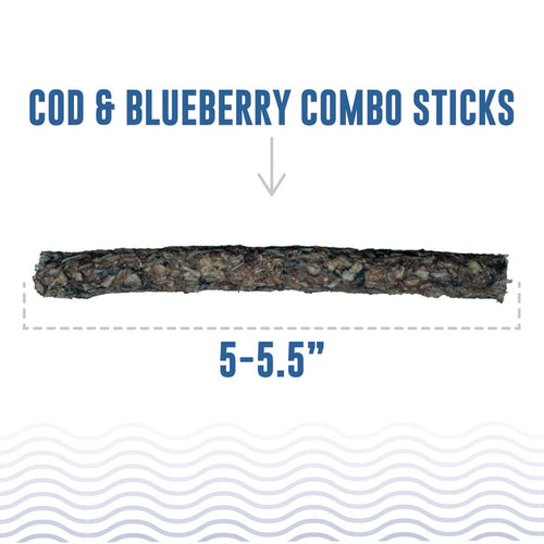 Icelandic+ Cod & Blueberry Combo Sticks For Dogs