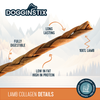 Dogginstix Braided Lamb Collagen 12 (EACH)