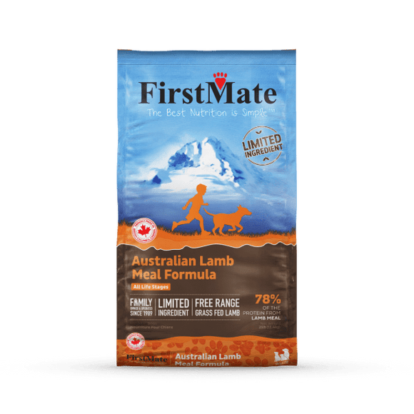 FirstMate Pet Foods Limited Ingredient Australian Lamb Meal Formula Dog Food (25 lbs)