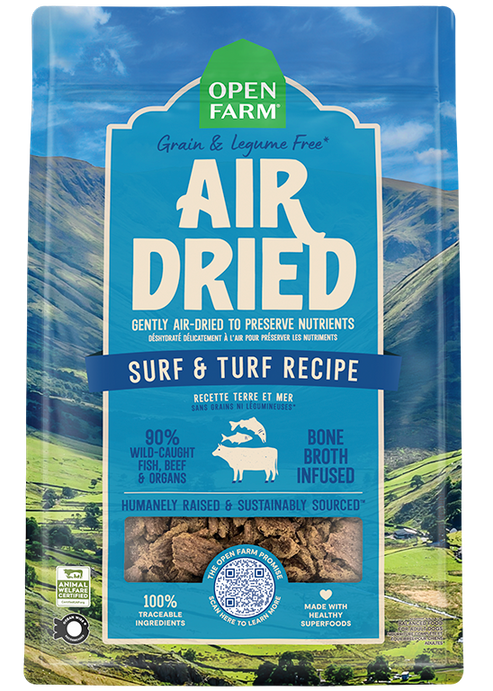 Open Farm Air Dried Surf & Turf Recipe for Dogs