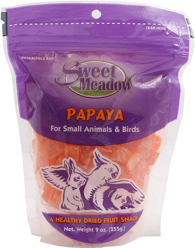 Sweet Meadow Dried Papaya Small Animal & Bird Treat