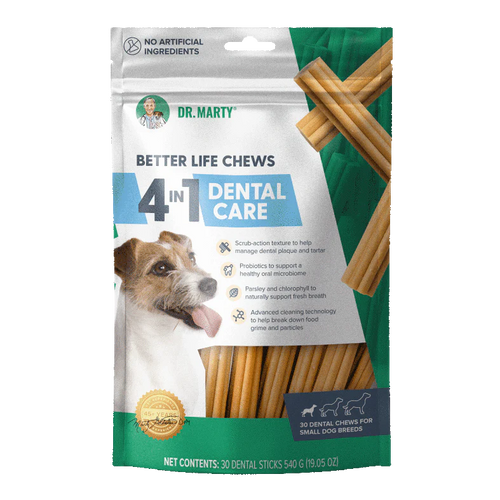 Dr. Marty 4-in-1 Dental Care Chew Sticks