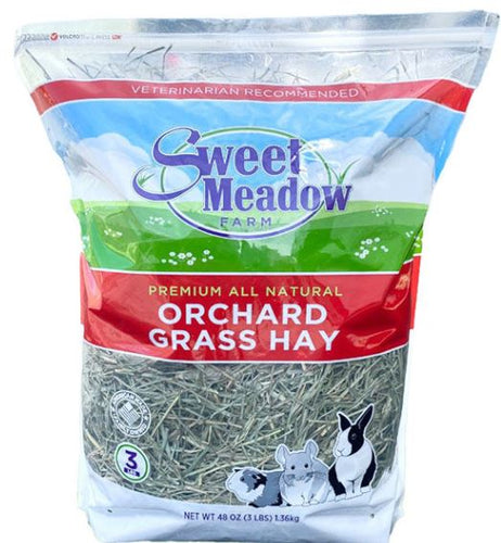 Sweet Meadow Farm Orchard Grass Hay Small Pet Food