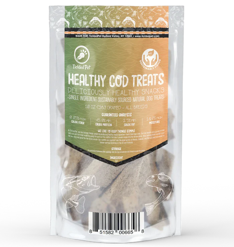 Tickled Pet Cod Snacks Dog Treats