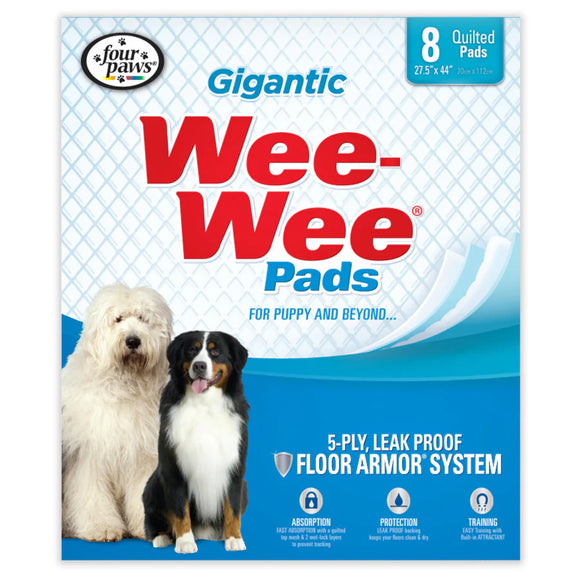 Four Paws Wee-Wee Giant Puppy Housebreaking Pads