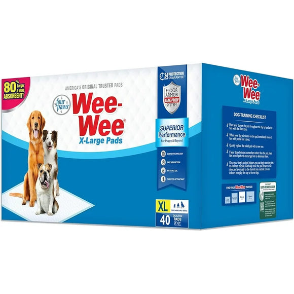 Four Paws Wee-Wee Extra Large Puppy Housebreaking Pads