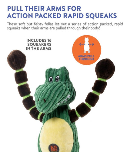 Outward Hound Thunda Tugga Gator Dog Toy