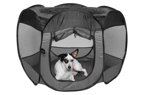 FurHaven Portable Mesh Pet Playpen