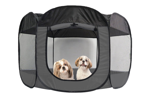 FurHaven Portable Mesh Pet Playpen