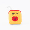 ZippyPaws Nomnomz Juice Box Plush Squeaker Dog Toy