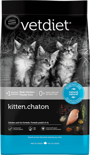 Vetdiet® Chicken and Rice Kitten Food