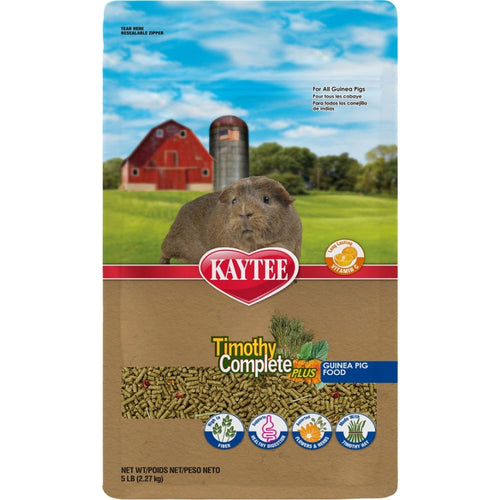 Kaytee Timothy Complete Plus Flowers & Herbs Guinea Pig Food