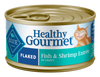 Blue Buffalo Healthy Gourmet Flaked Fish and Shrimp Entree Canned Cat Food