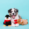 ZippyPaws Colossal Buddy Holiday Penguin Plush Dog Toy