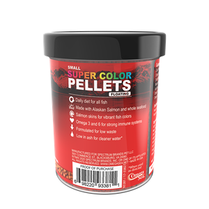 Omega One Super Color Pellets Small Floating