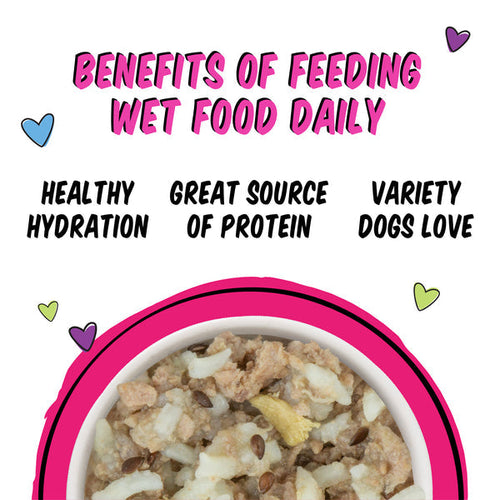 Weruva B.F.F. Fun Size Meals  I'm In Luck with a Side of Rice & Breast of Duck