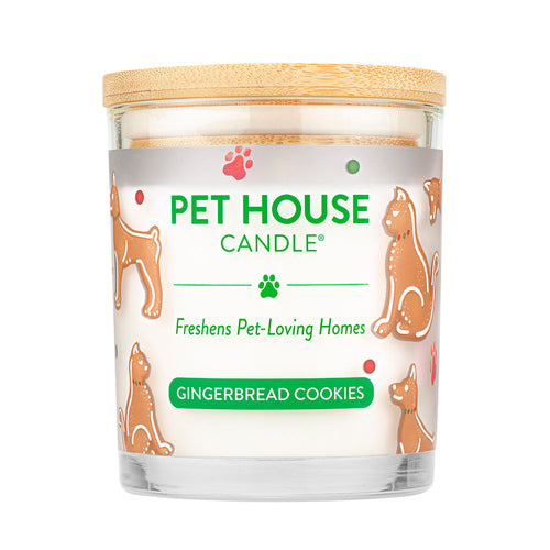 Pet House Gingerbread Cookies Candle