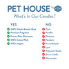Pet House Gingerbread Cookies Candle
