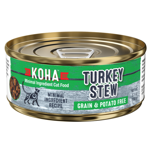 Koha Minimal Ingredient Turkey Stew for Cats