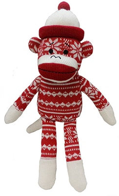 Lulubelles Snowflake Red Sock Monkey