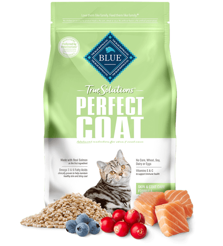 BLUE True Solutions™ Perfect Coat Adult Cats Skin and Coat Care Formula
