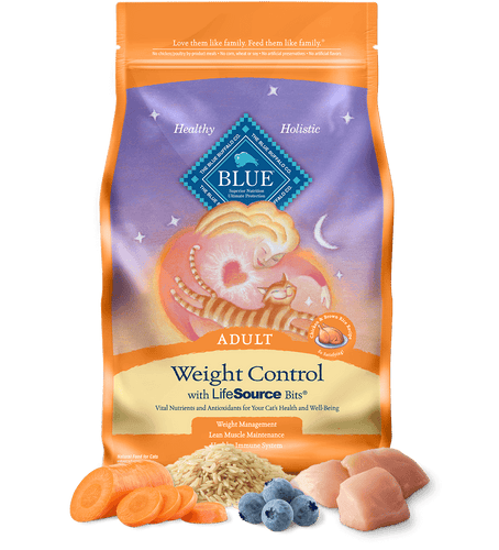 BLUE™ Weight Control Adult Cats Chicken and Brown Rice Recipe