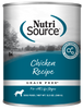 NutriSource® Chicken Formula Healthy Grain Free Wet Dog Food