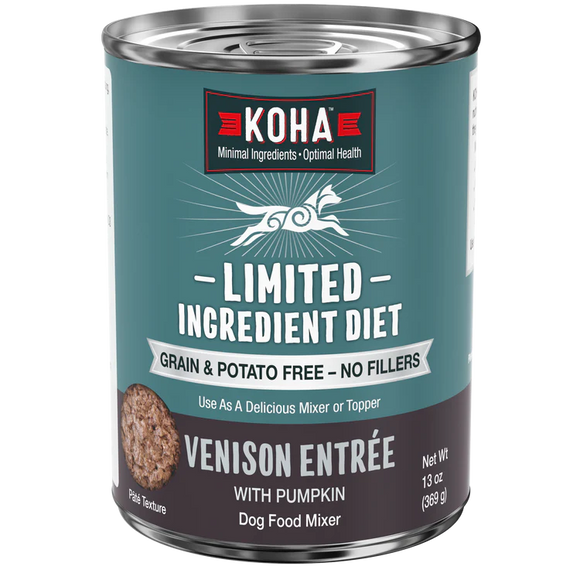 Koha Limited Ingredient Diet Venison Entrée for Dogs