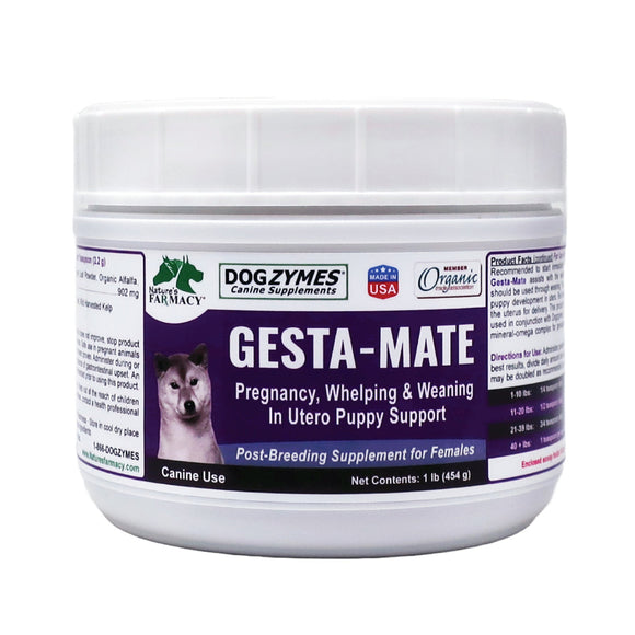 Nature's Farmacy Dogzymes Gesta-Mate