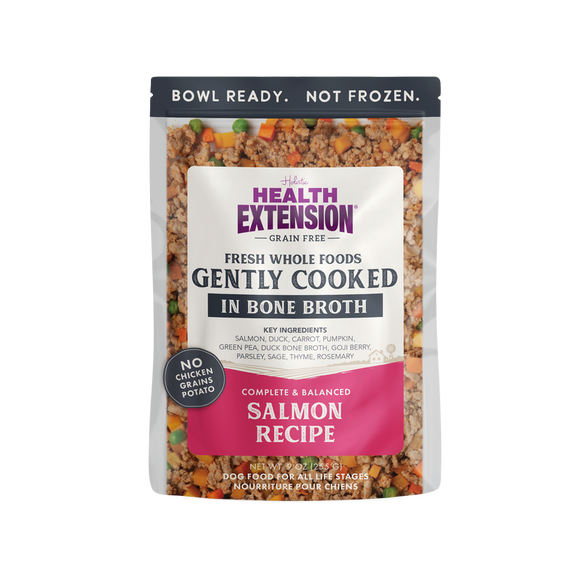 Health Extension Gently Cooked Grain Free Salmon Recipe