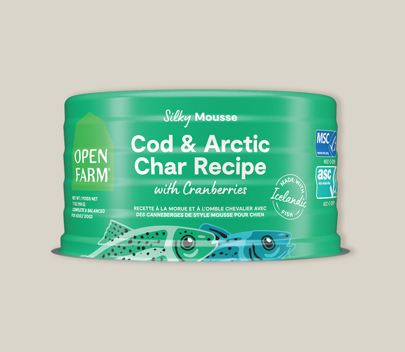 Open Farm Icelandic Cod & Arctic Char Wet Food for Dogs