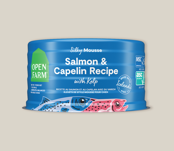 Open Farm Icelandic Salmon & Capelin Wet Food for Dogs