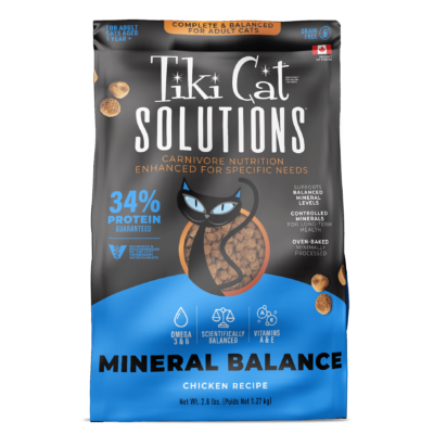 Tiki Cat® Solutions™ Mineral Balance Chicken Recipe Cat Food