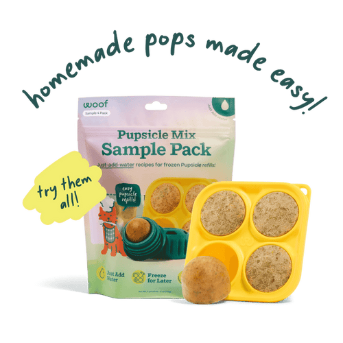 Woof Pupsicle Mix Sample Pack