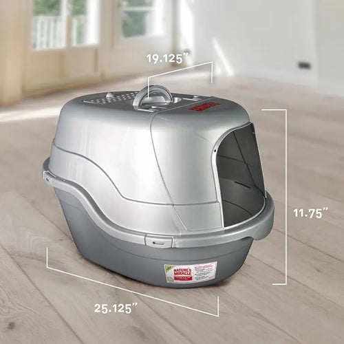 Nature's Miracle Oval Hooded Litter Box
