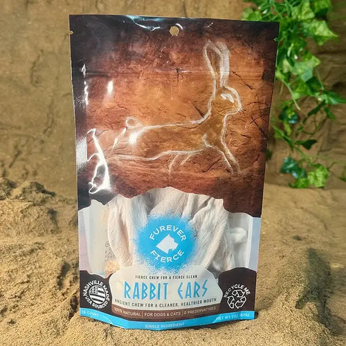Furever Fierce Rabbit Ears Dog & Cat Treat