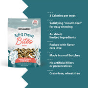 Icelandic+ Salmon, Cranberry & Kelp Recipe Soft & Chewy Bites for Cats
