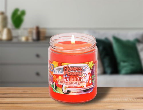Pet Odor Exterminator Flower Power Candle