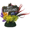 EXOTIC ENVIRONMENTS NO FISHING SIGN
